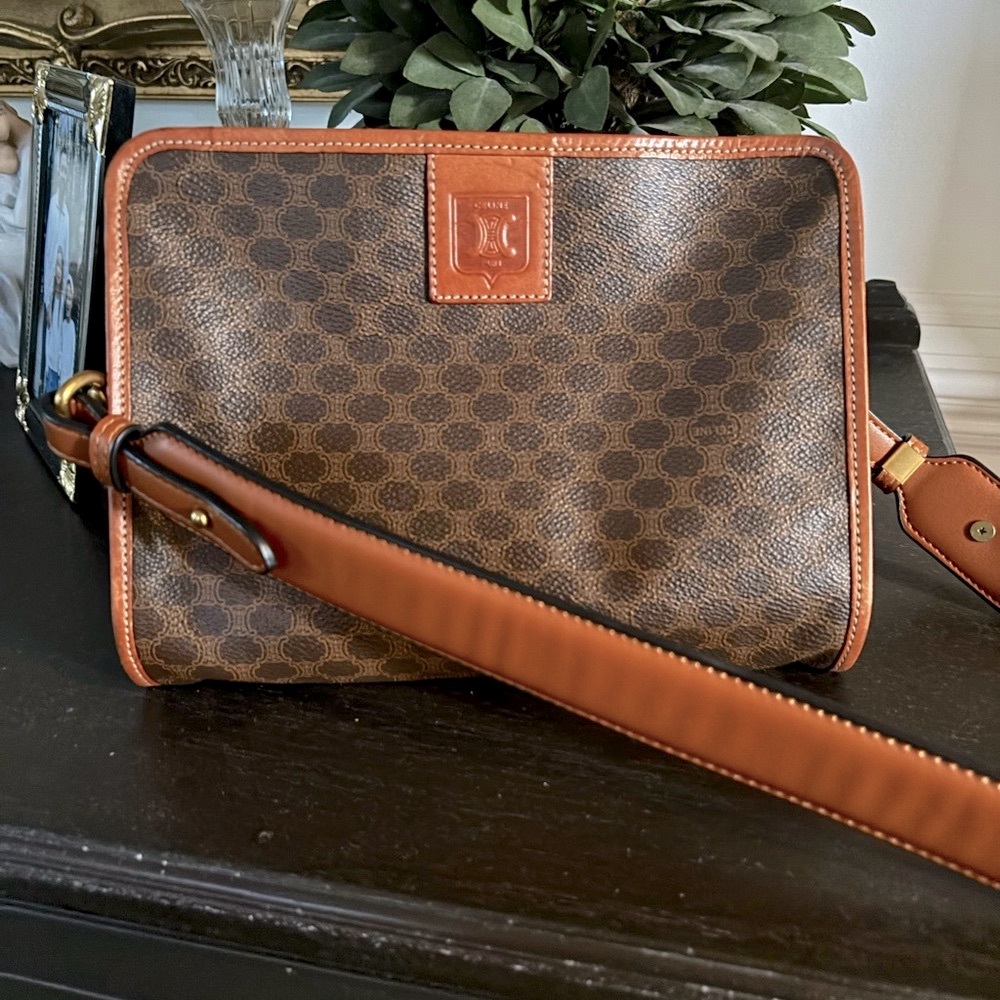 Celine Tan Brown Shoulder Bag